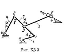 Рисунок К3.3 (Задание К3, С.М. Тарг 1982 г.)