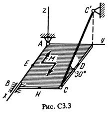Рисунок С3.3 (Задание С3, С.М. Тарг 1983 г.)