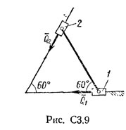 Рисунок С3.9 (Задание С3, С.М. Тарг 1982 г.)